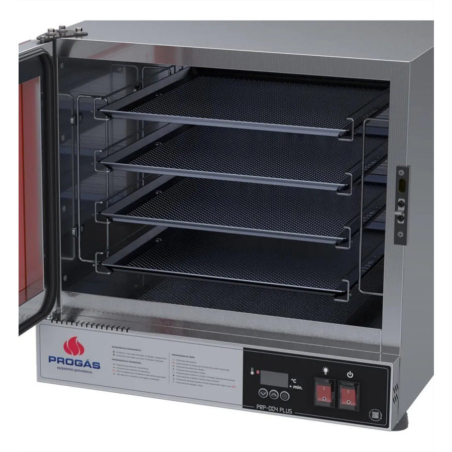 Forno Turbo Elétrico Digital Progás 4 Esteiras Cor ROSA