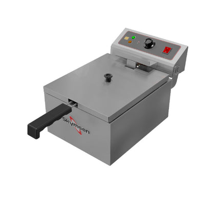 Fritadeira industrial elétrica Skymsen FE-10-N 5L 127V Aço Inoxidável 50 Hz x 60 Hz