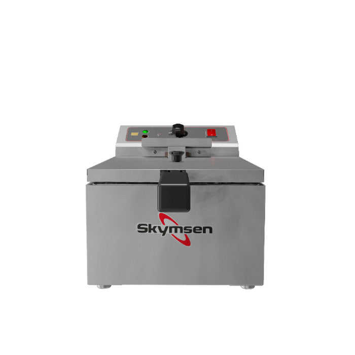 Fritadeira industrial elétrica Skymsen FE-10-N 5L 127V Aço Inoxidável 50 Hz x 60 Hz