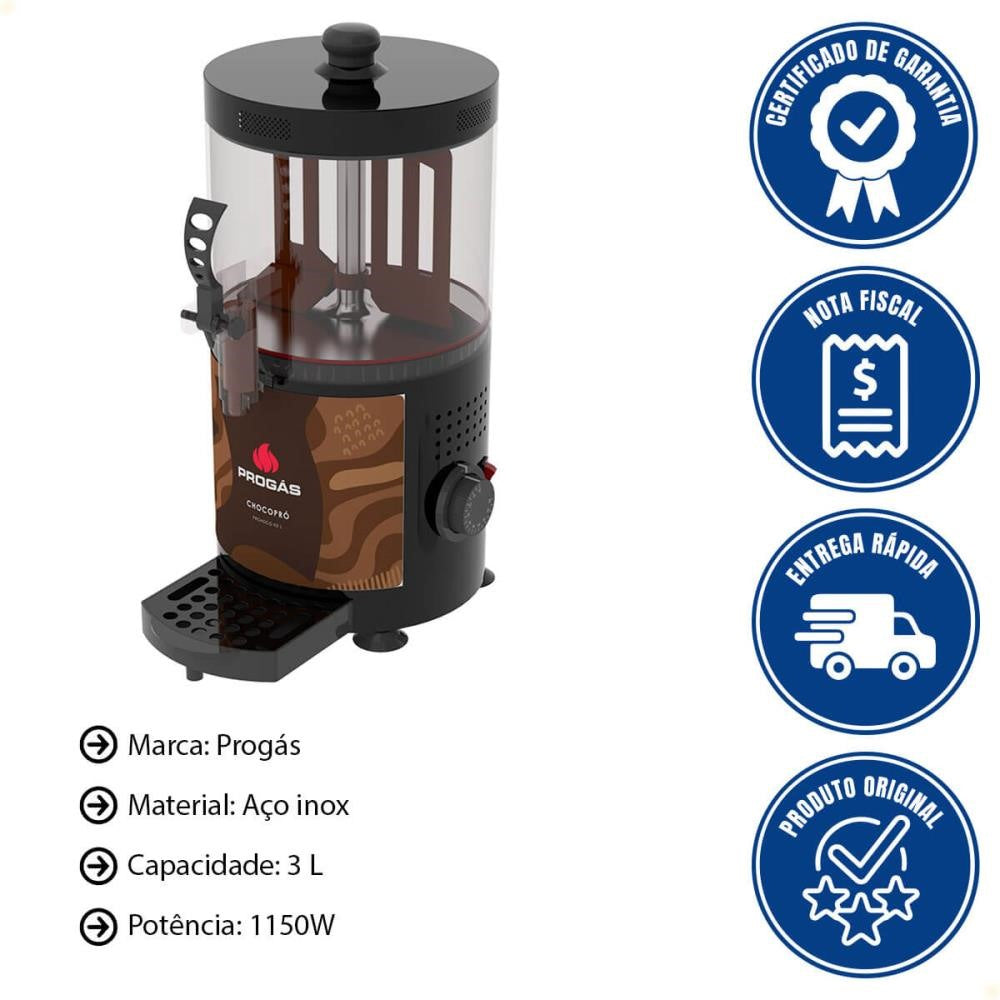 Chocopro chocolate maker - PRCHOCO-03L PROGAS