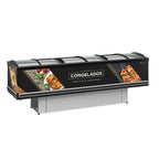 GESV-290C PR Expositor Ilha Plus Dupla Ação Gelopar