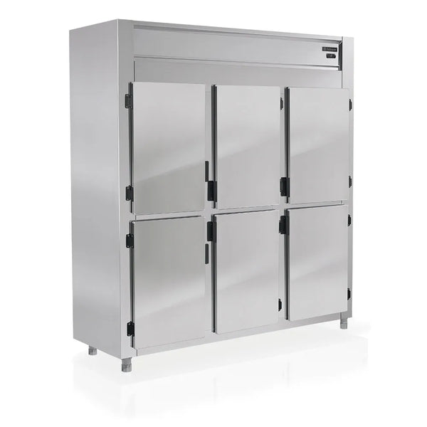 GREP-6P  Mini Câmara Fria 6 Portas Inox Gelopar 220v