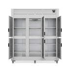 GREP-6P  Mini Câmara Fria 6 Portas Inox Gelopar 220v