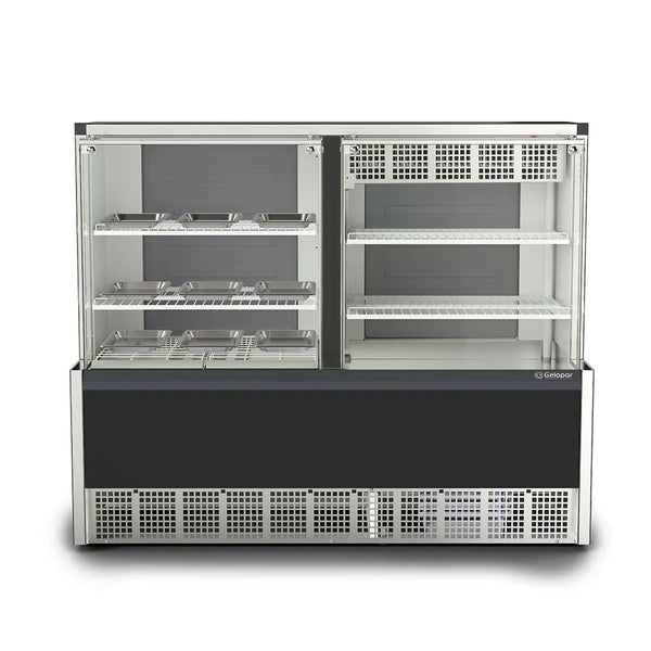 GQEA-140R PF Vitrine Quente/Fria Evaporador Gelopar