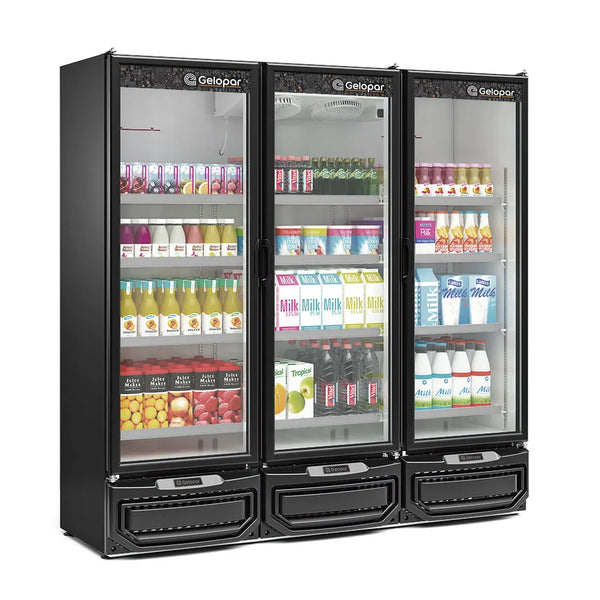 GCVR-1450 PR Refrigerador Vertical Conveniência Gelopar