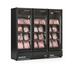 GCBC-1450 CB PR Refrigerador Vertical Conveniência Carbono Gelopar