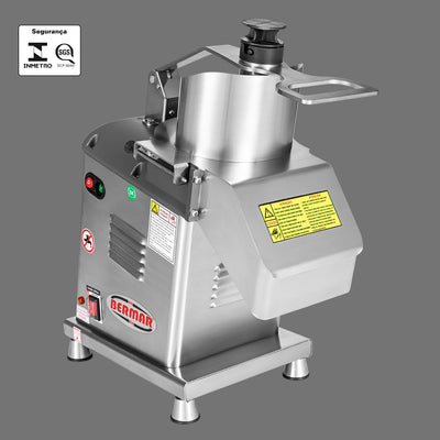 PROCESSADOR DE ALIMENTOS PAB MAX COM 7 DISCOS MAIS GRADE - BM 171 NR BERMAR