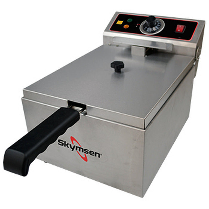 Fritadeira industrial elétrica Skymsen FE-10-N 5L 127V Aço Inoxidável 50 Hz x 60 Hz