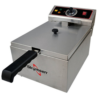 Fritadeira industrial elétrica Skymsen FE-10-N 5L 127V Aço Inoxidável 50 Hz x 60 Hz