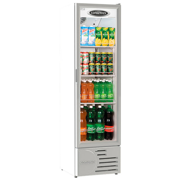 Geladeira Porta De Vidro Expositora Conservex Branca ERV-250
