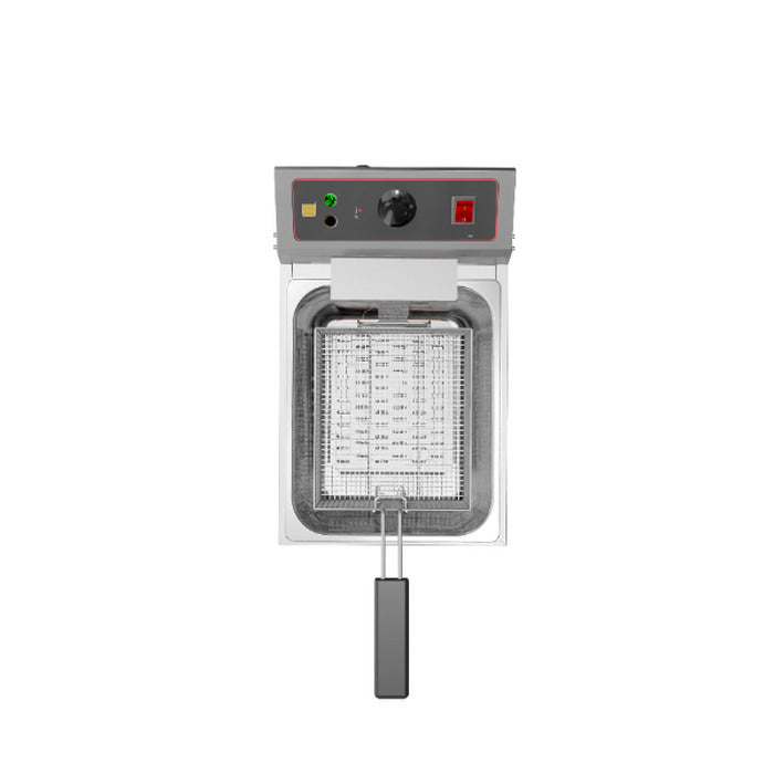 Fritadeira industrial elétrica Skymsen FE-10-N 5L 127V Aço Inoxidável 50 Hz x 60 Hz