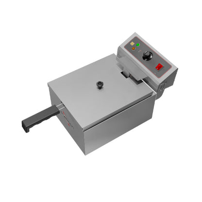 Fritadeira industrial elétrica Skymsen FE-10-N 5L 127V Aço Inoxidável 50 Hz x 60 Hz