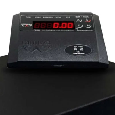 2517-Balança Industrial Aço Carbono 100kg Grafite 110v/220v- RAMUZA