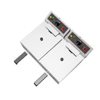 FED-20-N FRITADEIRA ELÉTRICA, 2 CUBAS DE 5 LITROS, INOX 220V