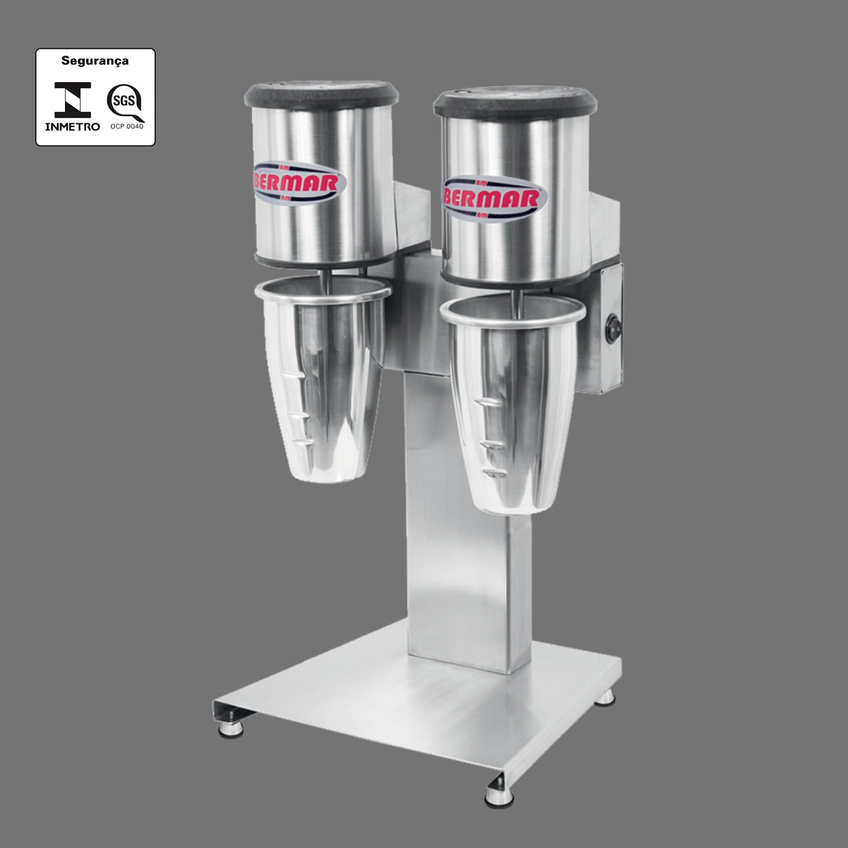 BATEDOR DE MILK SHAKE DUPLO BM 84 NR- BERMAR 127V