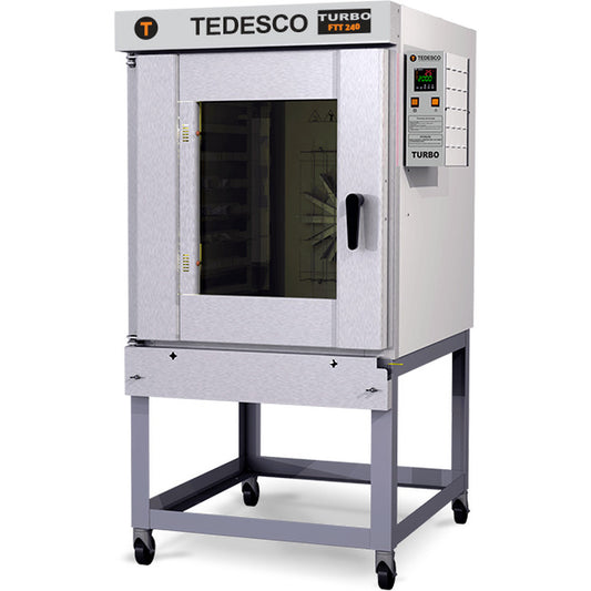 FORNO TURBO GÁS MODELO FTT-240G (8 ESTEIRAS ) TEDESCO