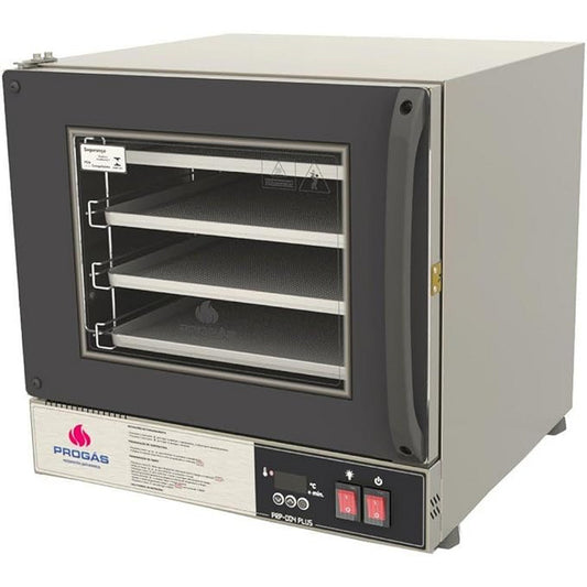 Forno Turbo Elétrico  Digital Progás 4 Esteiras Cor Preto