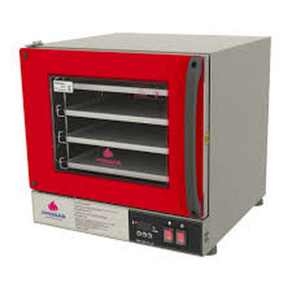 Forno Turbo Elétrico Digital Progás 4 Esteiras Cor VERMELHO
