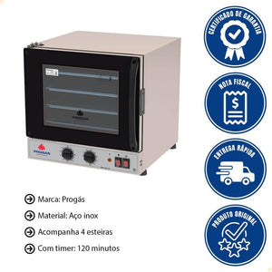 Forno Turbo Elétrico – Analógico PRP-004 G2