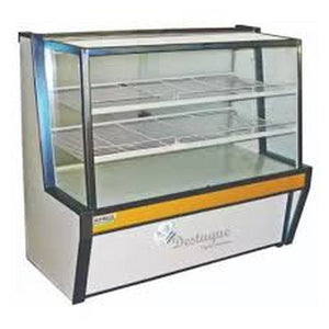Balcão Seco 1,00 Metro/ Vitrine Seca 1,00 Refrigel Estilo De Vidro Reto