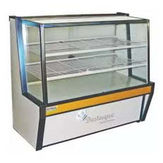 Balcão Seco 1,00 Metro/ Vitrine Seca 1,00 Refrigel Estilo De Vidro Reto