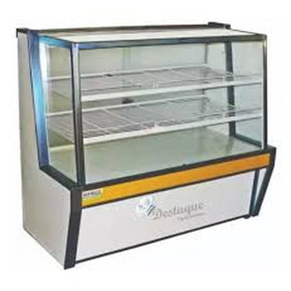 Balcão Seco 1,25Metro/ Vitrine Seca 1,00 Refrigel Estilo De Vidro Reto