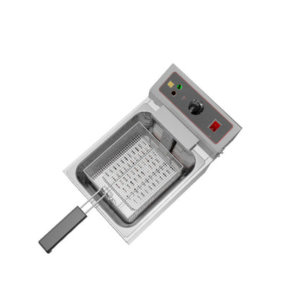 Fritadeira industrial elétrica Skymsen FE-10-N 5L 127V Aço Inoxidável 50 Hz x 60 Hz