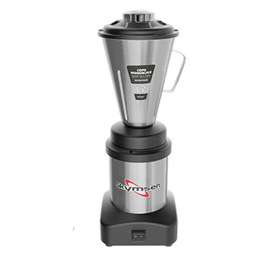 L2 - LIQUIDIFICADOR COMERCIAL INOX, COPO MONOBLOCO INOX