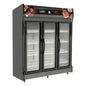 GELADEIRA 3 PORTAS AUTO SERVIÇO CONSERVEX 220V - MODELO CINZA AES-3