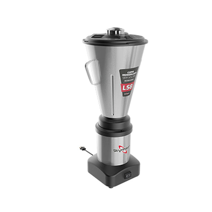SKYMSEN - LS8 LIQUIDIFICADOR COMERCIAL INOX, COPO MONOBLOCO INOX  SKYMSEN