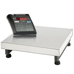 BALANÇA 300KG 50X50 INOX COM BATERIA RAMUZA REF 2165