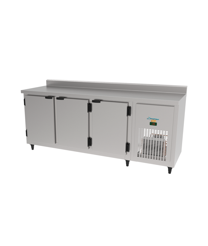 74/KBSC-200D - Balcão Serviço Inox Escovado /DIREITO   KOFISA 220V