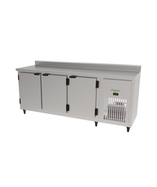 74/KBSC-200D - Balcão Serviço Inox Escovado /DIREITO   KOFISA 220V