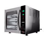 FORNO PARA PUDIM, TURBO ELÉTRICO COMPACTO, COM VAPOR, COM 5 ASSADEIRAS CONV PUDIM SKYMSEN