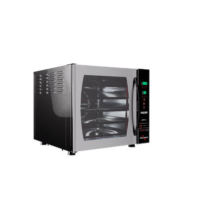 FORNO PARA PUDIM, TURBO ELÉTRICO COMPACTO, COM VAPOR, COM 5 ASSADEIRAS CONV PUDIM SKYMSEN