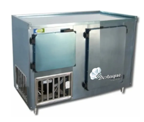 BALCÃO REFRIGERADO ENCOSTO 1.50MT PARA CHOPP COM RODÍZIO REFRIGEL 110V