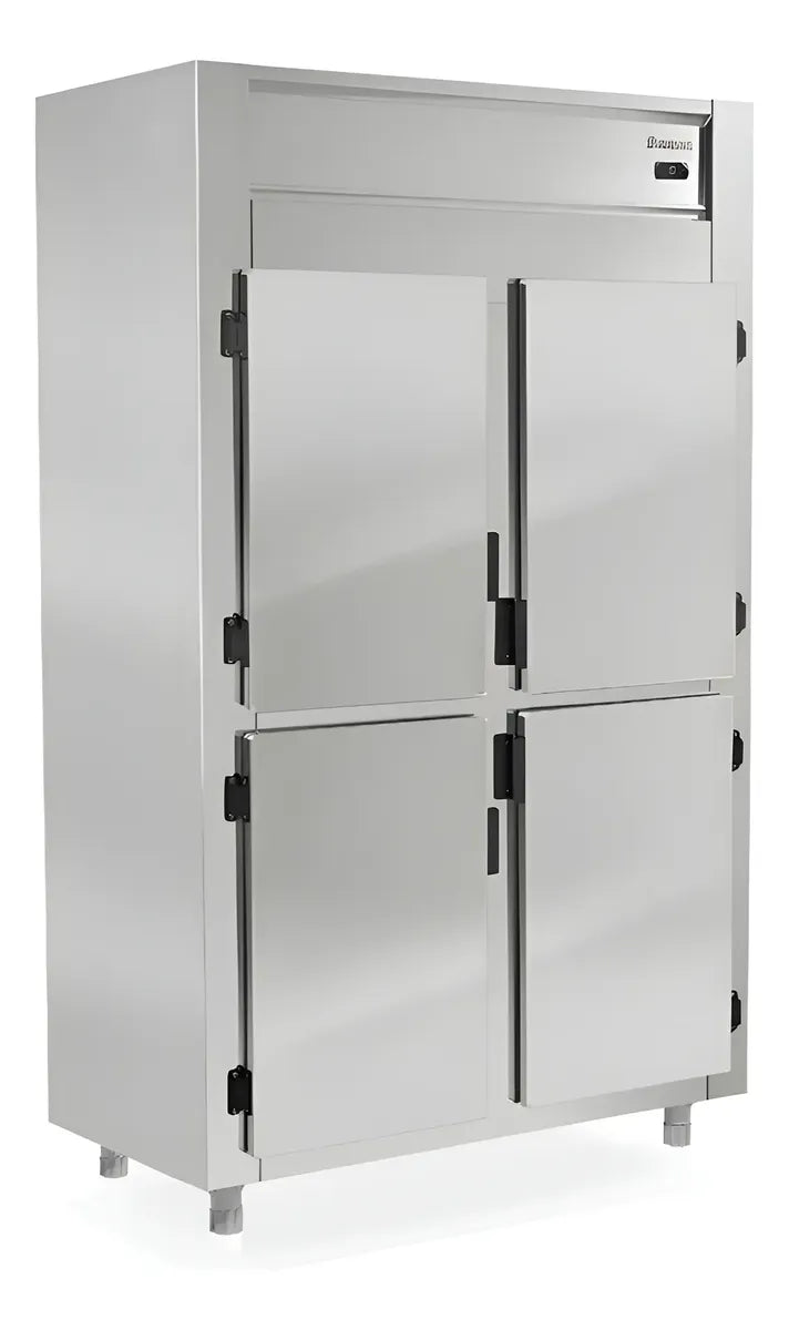 Grep-4p Mini Câmara Fria 4 Portas Inox Gelopar 220v