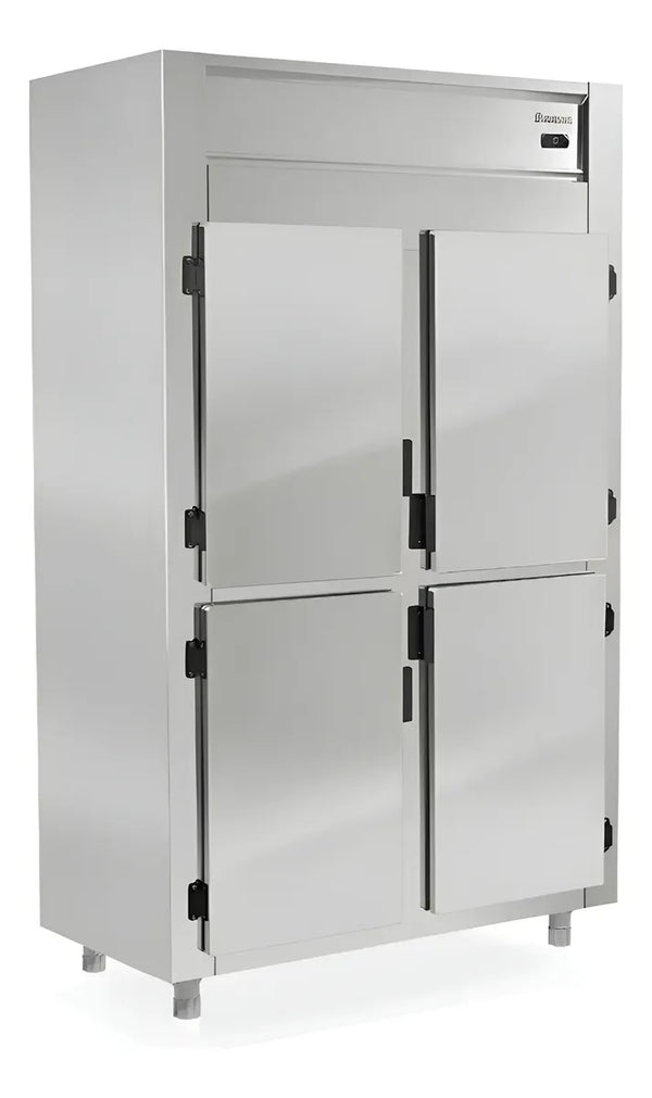 Grep-4p Mini Câmara Fria 4 Portas Inox Gelopar 220v