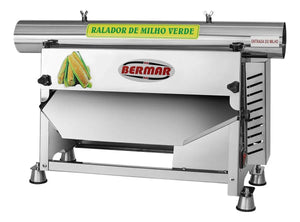 Ralador de Milho Verde Industrial Aço Inox Bivolt Bermar BM157 NR Cor Cinza