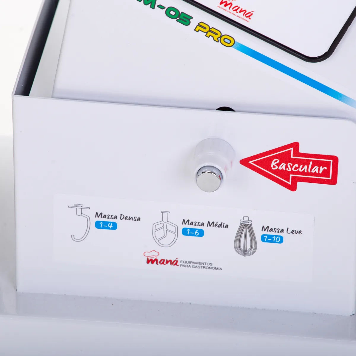 Batedeira Planetária 5 Litros Profissional Maná Bpm-5 Pro- 60hz