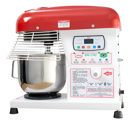 Batedeira Planetária 5 Litros Profissional Maná Bpm-5 Pro- 60hz