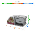 Ali-03 G2 Amassadeira Masseira 3kg Cuba Inox Braesi