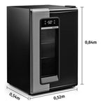 Grb-100 Pr Cervejeira 95 Litros Porta Com Visor Frost Free
