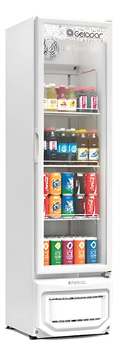 Gptu-230 Geladeira Expositora Vertical Gelopar Branco 220v