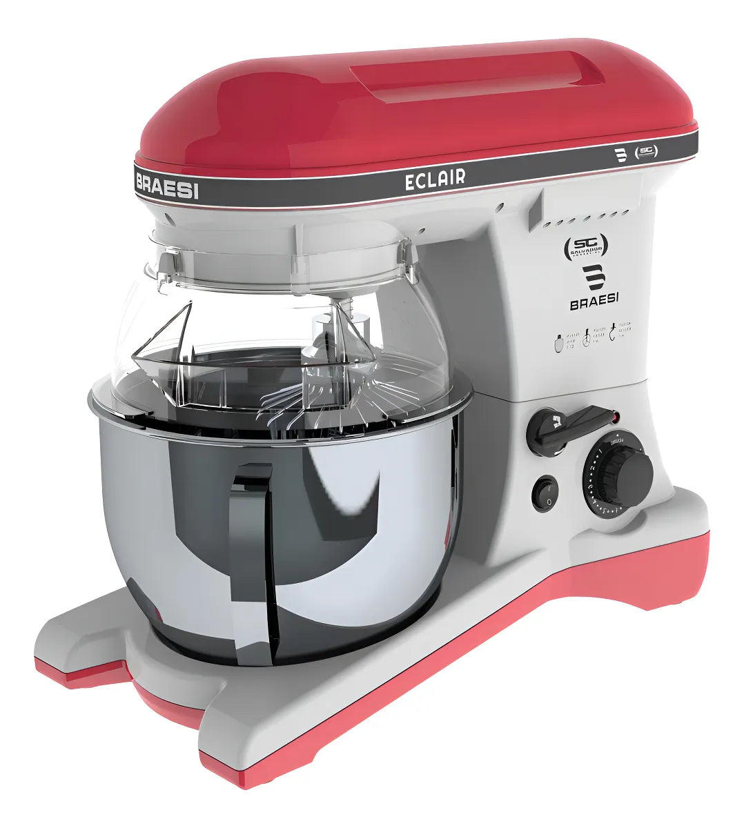 Batedeira Planetária Eletrônica 5 Litros Bp500 Eclair Braesi