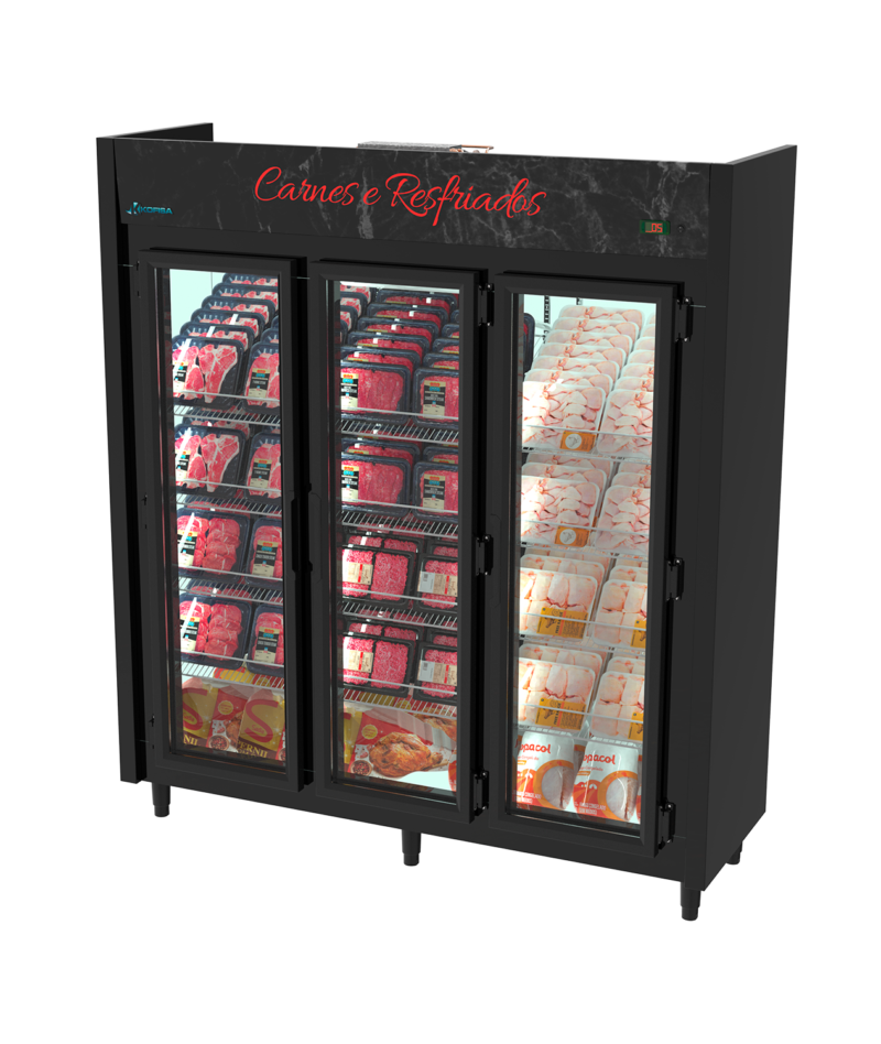 AUTO SERVIÇO 3P KOFISA 220V Preto Linha Blanc - Carnes e Resfriados- K3231 220V