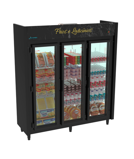 Auto Serviço 3P Preto Linha Blanc - Frios e Laticínios-  K3331 127V