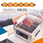Seladora A Vácuo De Camara Selovac Neo 80LNS80 Cor Cinza