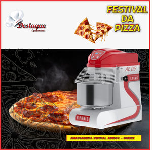 Amassadeira Espiral- AE05G2 - 3 velocidades 220V GPANIZ