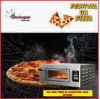 FLP-400D - FORNO DE LASTRO PARA PIZZA, DIGITAL 220V SKYMSEN